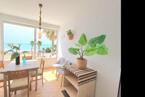 Wake Up to Panoramic Sea Views Beachfront on Torremolinos Promenade 2 Bed 1 Bath Apartment by NAMASTEELITE