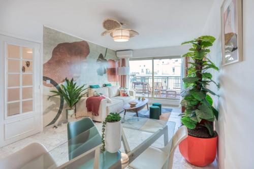 L15 Staywizus - Central suite 8 min walk sea - Parking Terrace AC
