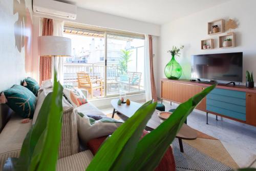 L15 Staywizus - Central suite 8 min walk sea - Parking Terrace AC