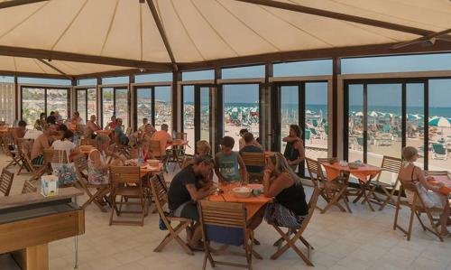 Εστιατόριο ή άλλο μέρος για φαγητό στο Hotel Vela Velo Club Vieste