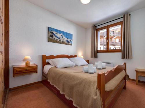 Appartement skis aux pieds, vue montagne - 4 pers.