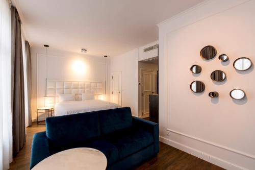 Posezení v ubytování Hotel Rubens-Grote Markt