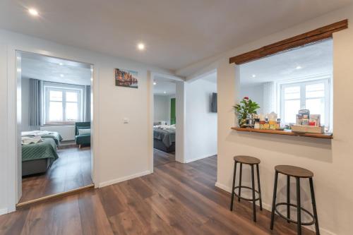 Seating area sa Familien Apartment bei Legoland 8 Min, Spielplatz & Netflix