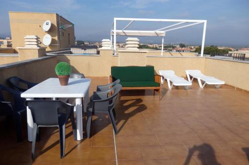 Un balcón o terraza de MEDDAYS APARTAMENTO MAR DE LAURIA
