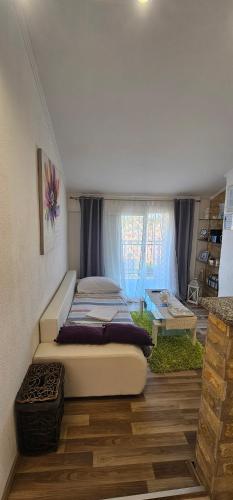 a bedroom with two beds in a room at Lavanda Sea View Apartment Mali Lošinj in Mali Lošinj