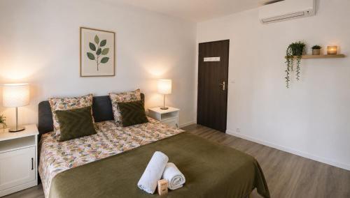 2 MAGNAN appartement climatisé à 3 min de la plage,2min tram