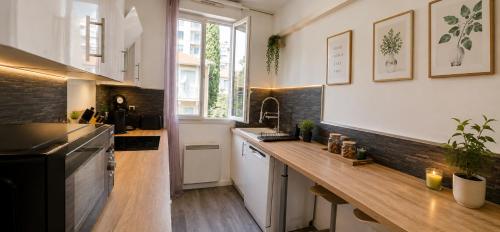 2 MAGNAN appartement climatisé à 3 min de la plage,2min tram