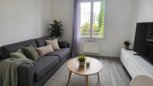 2 MAGNAN appartement climatisé à 3 min de la plage,2min tram