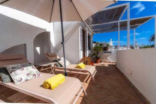 Casa Janeiro - Rooftop view of Ria Formosa and Olhão