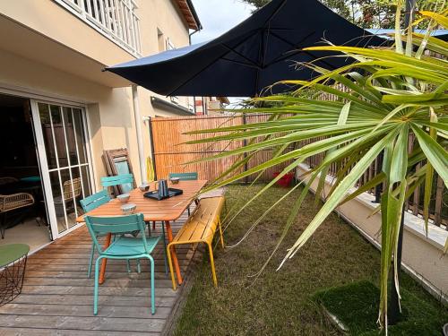 Élégant T3 avec terrasse et parking privé à Arcachon