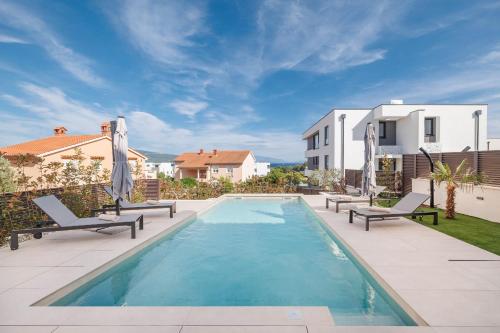 Luxury Villa Lea Magdalena 6 with Pool and Sea View