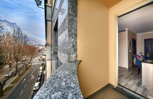 Nespecifikovaný výhled na hory nebo výhled na hory při pohledu z hotelu