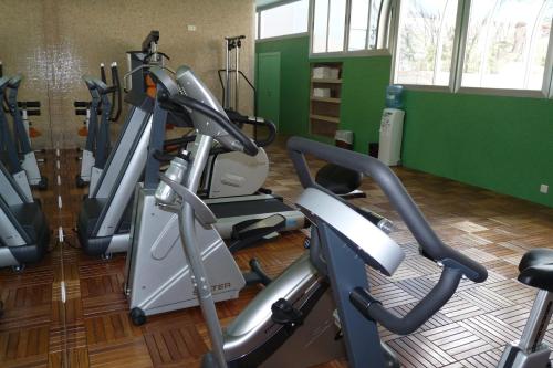 Fitness centrum a/nebo fitness zařízení v ubytování Sercotel Guadiana