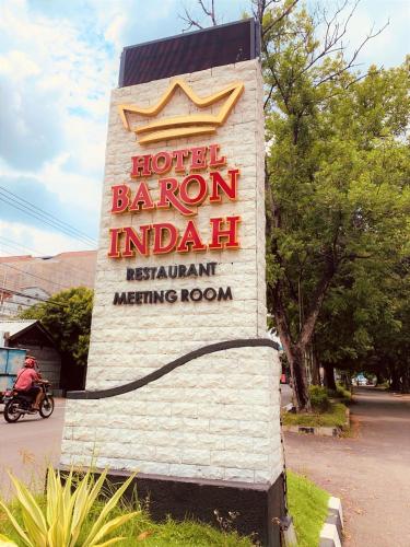 a sign for a hotel baron indian indian meeting room at Baron Indah Hotel Solo in Grogol