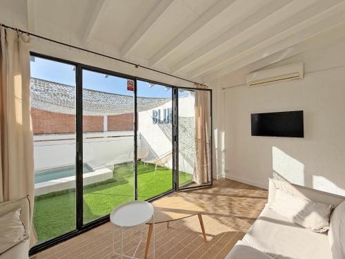 The Blue Haus - Casa con piscina en Poblenou