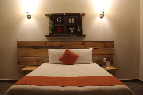 Postelja oz. postelje v sobi nastanitve Hotel Palace Inn SCLC
