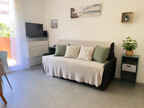 Studio La Désirade clim, wifi, proche port, balcon