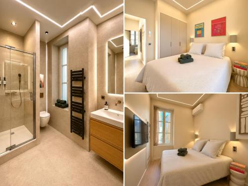 MONACO - MENTON - SEA VIEW - FULL CLIM - 2 BEDROOMS - PREMIUM LOCATION - LUXURY RENOVATED - PARKING - BALCONY - BEAcH and SUN