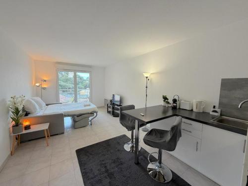Charming cozy studio with sunny balcony