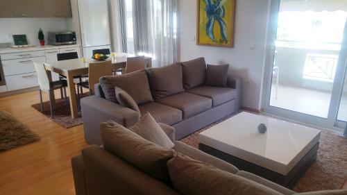 Χώρος καθιστικού στο Vanessa House Luxury Apartments