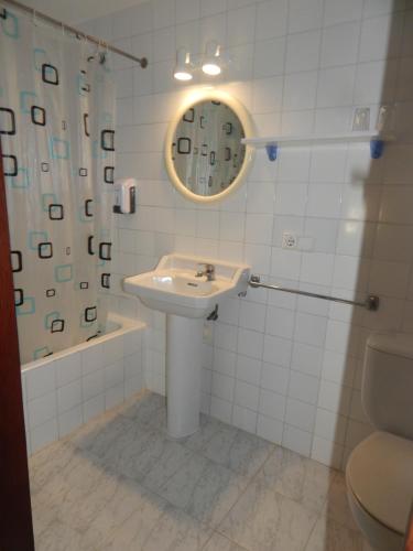 Koupelna v ubytování Residencia Santiago Mallorca
