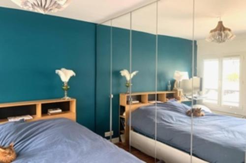 Bright 42 m pad near Villemin Garden