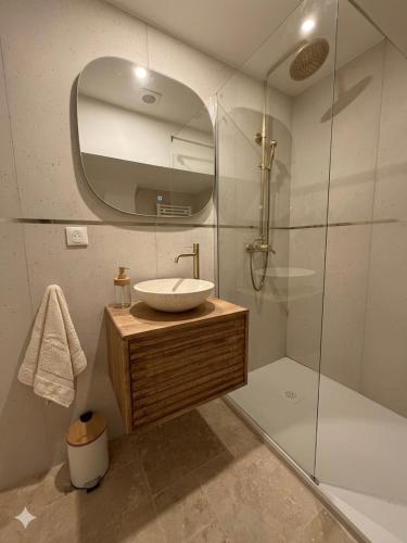 T2 Design et Spa avec Jacuzzi, Jardin, Garage