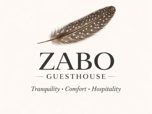 a feather zaba guest house logo at Zabo Guesthouse in Middelburg