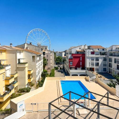 Gio - Studio 4 personnes, clim, piscine, terrasse