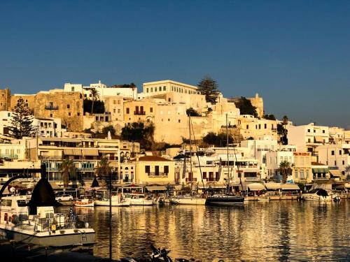 Naxos budget friendly studio 3 min walk from port