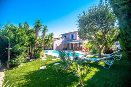 La villa des Saquèdes clim, piscine, jardin