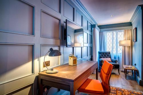 The Great House, Sonning, Berkshireにあるシーティングエリア
