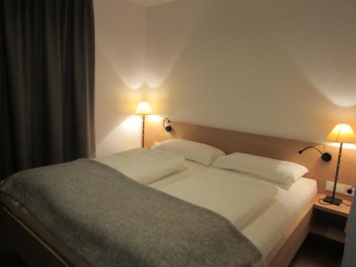 Katil atau katil-katil dalam bilik di Appartements Haus Bachmann