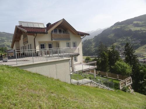 a house on the side of a hill at Apartment-Schöser in Hippach