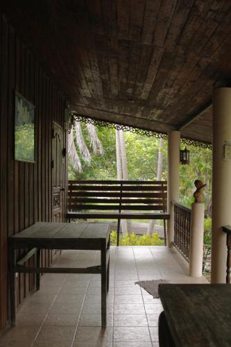 Balkoni atau teres di Baan Loylom Farmstay