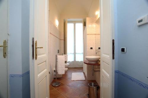 Kúpeľňa v ubytovaní Villa D'Azeglio