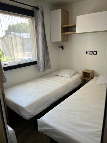 Mobil-home 3 chambres avec 2 salles de bain