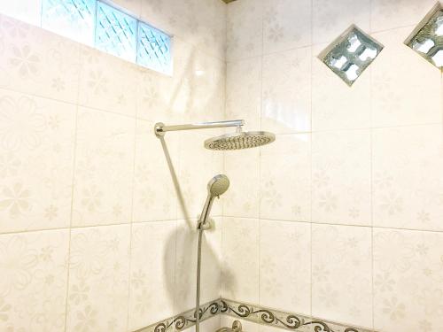 Koupelna v ubytování Sapta House