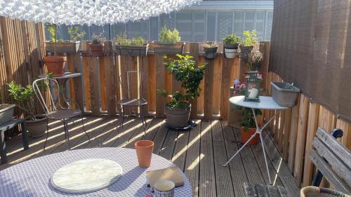 Cozy 3-room apartment, central, terrace