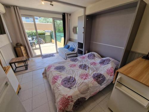 Le Voile d'Or - Studio cabin for 6- climatisation & Parking