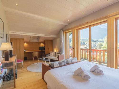Chalet luxueux à Chamonix, 5 chambres pour 10 pers