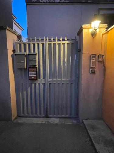 an entrance to a gate with a fence at Al Duca 165 in Ladispoli