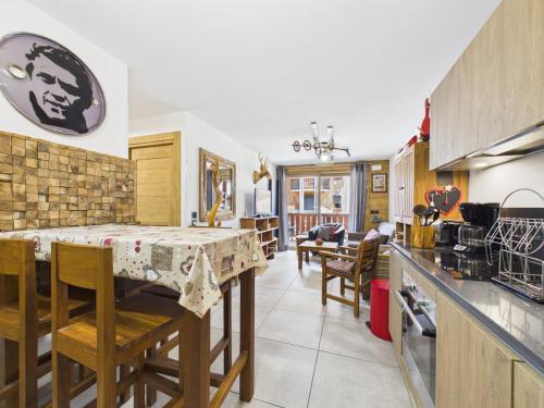 Appartement neuf aux Gets, à 50m des pistes, avec balcon et parking