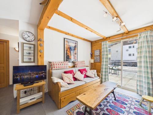 Appartement Centre Les Gets, Pied des Pistes, Belle Terrasse, 2 Ch, 1 Cabine, 6/8 Couchages