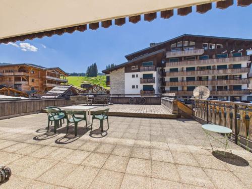 Appartement Centre Les Gets, Pied des Pistes, Belle Terrasse, 2 Ch, 1 Cabine, 6/8 Couchages