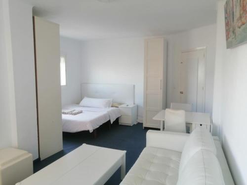 Habitación preciosa grande centro malaga justo enfrente del centro comercial VIALIA también del centro comercial LARIOS y la estación de tren María zambrano también cerca a la playa