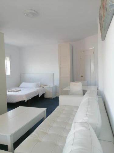 Habitación preciosa grande centro malaga justo enfrente del centro comercial VIALIA también del centro comercial LARIOS y la estación de tren María zambrano también cerca a la playa
