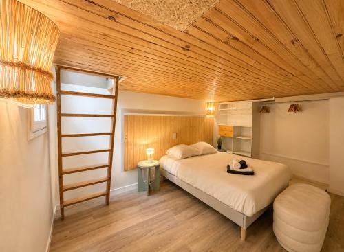 " Nid Secret " Chambre insolite sous-sol - Wifi - Centre Ville