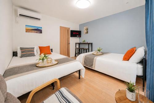 301 6 mins walk from Higashi-Jujo Station Comfortable 1 bedroom apartment on the 3rd floor Direct access to Akihabara and Ueno
