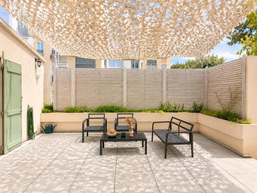 " Terrasse de Barcelone " Centre Ville - Wifi - Draps